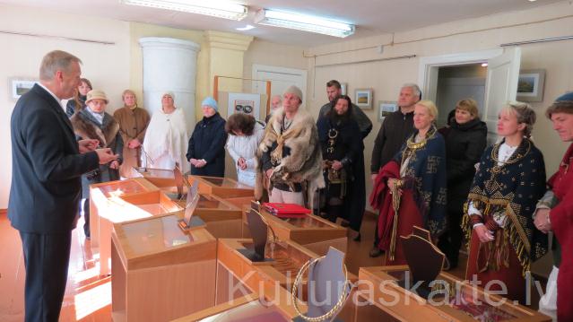 Riharda Cibļa personālizstādes"'Latgaļu senās rotas"'atklāšanas pasākumss